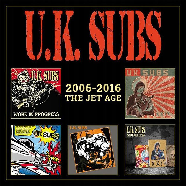 5CD UK SUBS 2006-16 THE JET AGE folia boxset