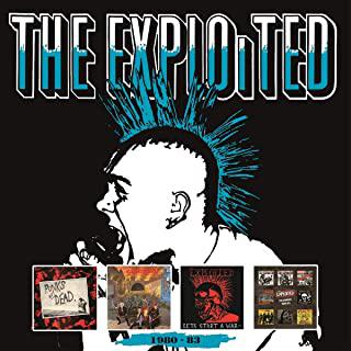 4CD THE EXPLOITED 1980-1983 BOXSET  folia