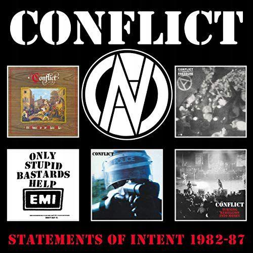 5CD CONFLICT STATEMENTS OF INTENT 1982-87 boxset