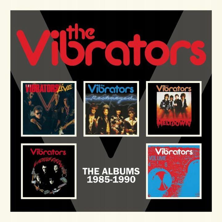 5CD THE VIBRATORS THE ALBUMS 1985-1990 BOXSET